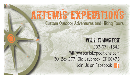 Artemis Expeditions Business Card